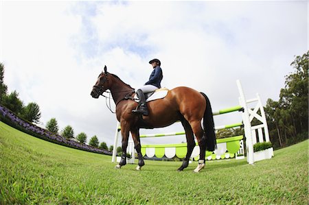 Horseback Rider Foto de stock - Sin royalties Premium, Código: 622-05786759