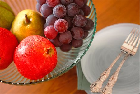 still life plate - Fruit Bowl Stock Photo - Premium Royalty-Free, Code: 622-06009623