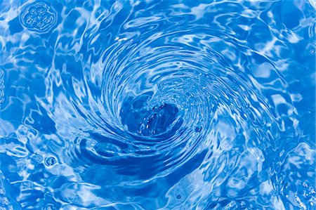 espiral - Swirl In Water Foto de stock - Sin royalties Premium, Código: 622-06009937