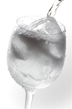 Gelée de verre d'eau Photographie de stock - Premium Libres de Droits, Code: 622-06010093