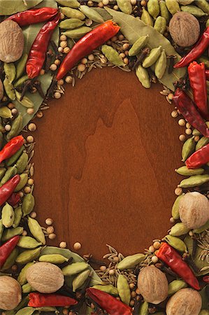 Mixture Of Spices Stock Photo - Premium Royalty-Free, Code: 622-06164001