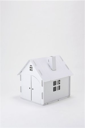White House With White Background Foto de stock - Sin royalties Premium, Código: 622-06163903