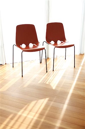 empty seat - Two Empty Chairs In House Stock Photo - Premium Royalty-Free, Code: 622-06190725
