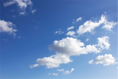 Nuages et ciel bleu Photographie de stock - Premium Libres de Droits, Code: 622-06190786