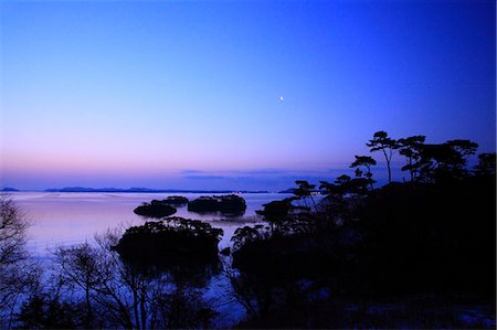 Lakeside At Dusk Foto de stock - Sin royalties Premium, Código: 622-06191458