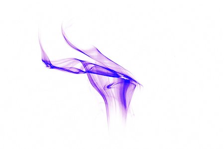 white background smoke purple