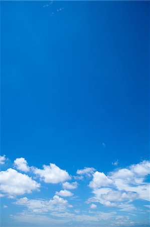 sunshine sky summer nobody - Nuages et ciel bleu Photographie de stock - Premium Libres de Droits, Code: 622-06369647