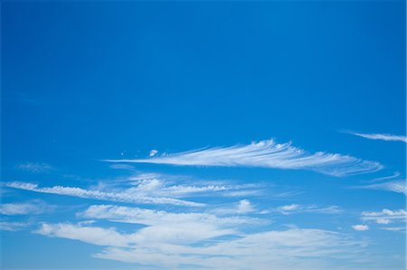 sky cloud sky only - Nuages et ciel bleu Photographie de stock - Premium Libres de Droits, Code: 622-06369648