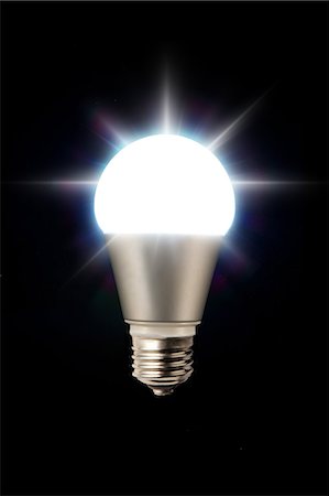 LED bulb Foto de stock - Sin royalties Premium, Código: 622-06370014