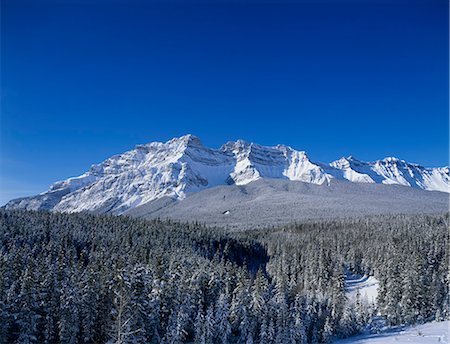 Cascade range in winter Stock Photo - Premium Royalty-Free, Code: 622-06370215