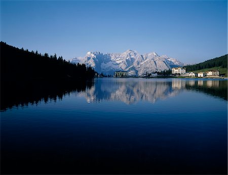 Lac de Misurina Photographie de stock - Premium Libres de Droits, Code: 622-06370240