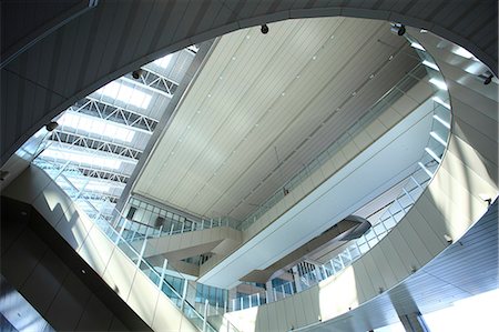 shopping mall nobody interior - Osaka JR train station Stock Photo - Premium Royalty-Free, Code: 622-06397919