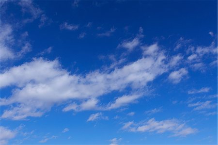 sky cloud sky only - Blue sky and white clouds Stock Photo - Premium Royalty-Free, Code: 622-06398243