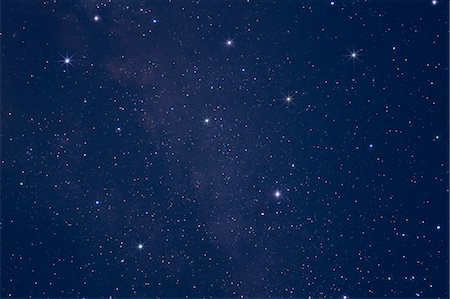 estrella (astronomía) - Stars in the night sky Foto de stock - Sin royalties Premium, Código: 622-06398402