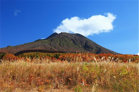 simsearch:622-06487846,k - Autumn at Mount Iwaki, Aomori Prefecture Fotografie stock - Premium Royalty-Free, Codice: 622-06486958