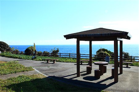 summerhouse - Rest area in Kushimoto, Wakayama Prefecture Photographie de stock - Premium Libres de Droits, Code: 622-06487027