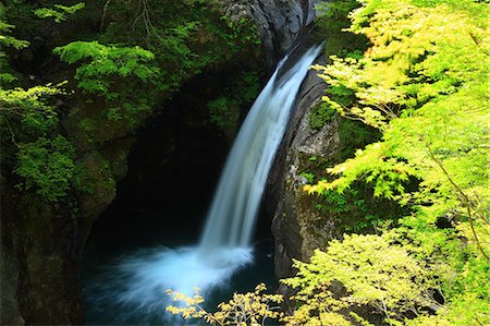 simsearch:622-06487093,k - Ogama waterfall, Tokushima Prefecture Photographie de stock - Premium Libres de Droits, Code: 622-06487094