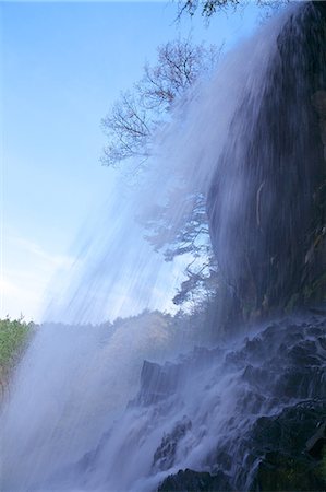 simsearch:622-07108375,k - Otome waterfall, Nagano Prefecture Fotografie stock - Premium Royalty-Free, Codice: 622-06487485