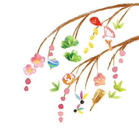 folding - New Year decoration Stock Photo - Premium Royalty-Free, Code: 622-06487865