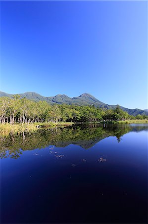 septembre - Lake Shiretoko, Hokkaido Photographie de stock - Premium Libres de Droits, Code: 622-06487879