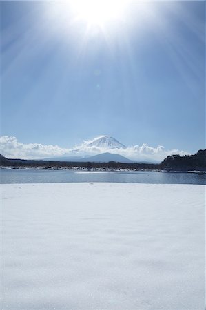 simsearch:622-06809118,k - Frozen Lake Shoji, Yamanashi Prefecture Stock Photo - Premium Royalty-Free, Code: 622-06548623