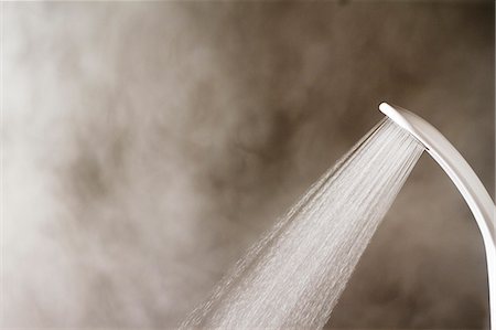 spraying water - Hot shower Stock Photo - Premium Royalty-Free, Code: 622-06548962