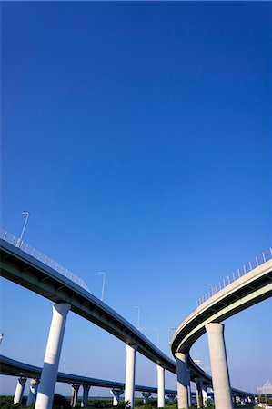 freeway - Highway interchange Stock Photo - Premium Royalty-Free, Code: 622-06549442