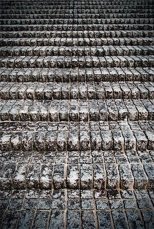 Stone stair Foto de stock - Sin royalties Premium, Código: 622-06549477