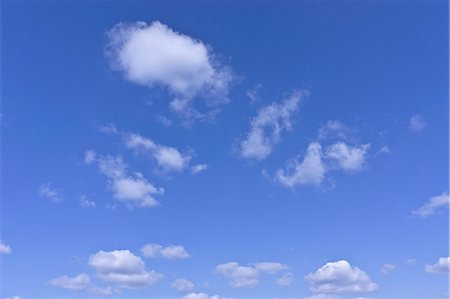 sky sunny - Blue sky with clouds Stock Photo - Premium Royalty-Free, Code: 622-06549523