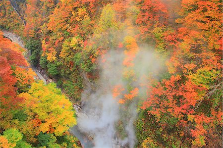 simsearch:859-09104879,k - Oyasu Gorges hot spring, Akita Prefecture Photographie de stock - Premium Libres de Droits, Code: 622-06809521