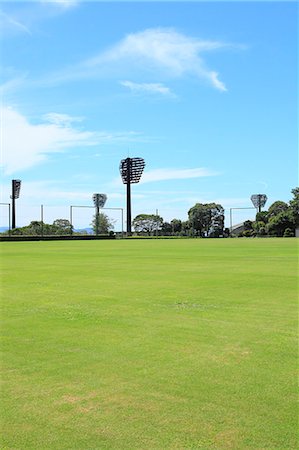 Football ground Foto de stock - Sin royalties Premium, Código: 622-06809794