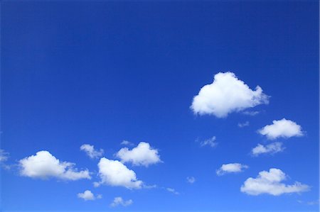 simsearch:622-06809747,k - Blue sky with clouds Fotografie stock - Premium Royalty-Free, Codice: 622-06842602