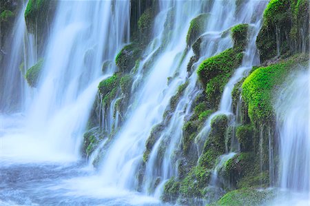 stream brooks - Moto Waterfall, Akita Prefecture Stock Photo - Premium Royalty-Free, Code: 622-06900625