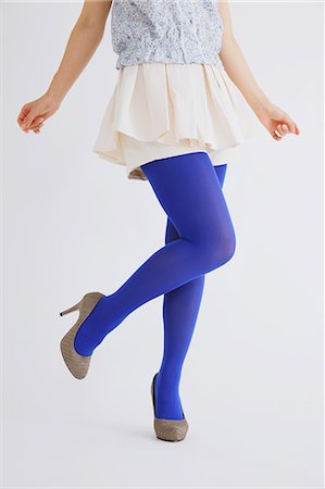 Woman's legs Foto de stock - Sin royalties Premium, Código: 622-06964363