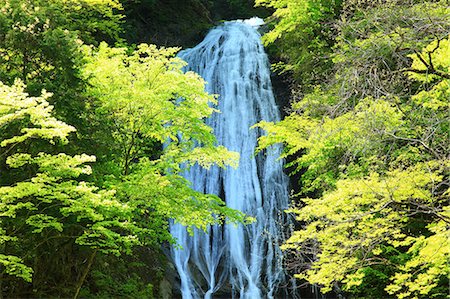 running off - Marugami waterfall, Saitama Prefecture Foto de stock - Sin royalties Premium, Código: 622-07108386