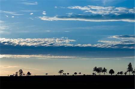 polonia - Countryside at sunset Foto de stock - Sin royalties Premium, Código: 622-07108401