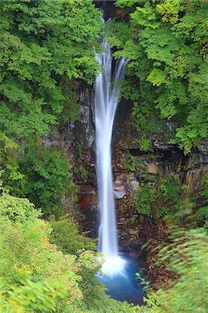 Komadome waterfall, Tochigi Prefecture Foto de stock - Sin royalties Premium, Código: 622-07117655
