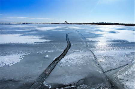 fissure - Sunrise at Betsukai harbor, Hokkaido Photographie de stock - Premium Libres de Droits, Code: 622-07117713
