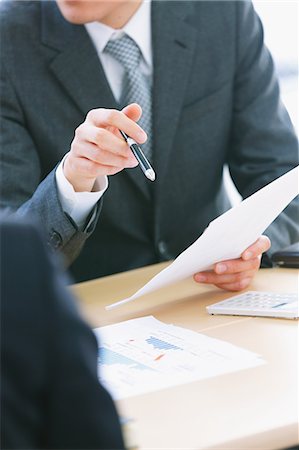 pen two hands - Business meeting Stock Photo - Premium Royalty-Free, Code: 622-07355718