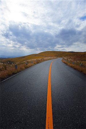 road high angle - Road in the countryside Stock Photo - Premium Royalty-Free, Code: 622-07519374