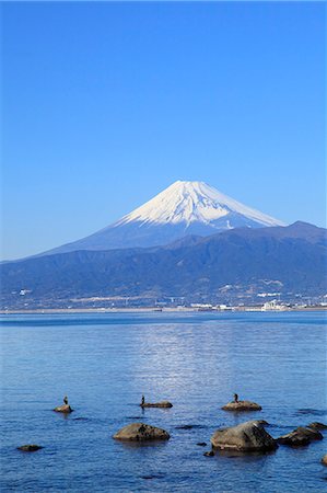 Mount Fuji Fotografie stock - Premium Royalty-Free, Codice: 622-07519768