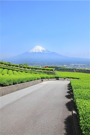 snow mountain roads - Mount Fuji Stock Photo - Premium Royalty-Free, Code: 622-07519939