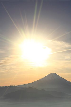 fantastical - Mount Fuji Stock Photo - Premium Royalty-Free, Code: 622-07519993