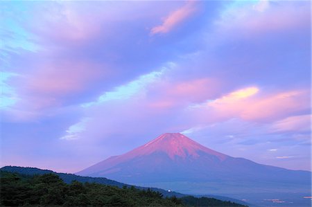 prefecture - View of Mount Fuji, Japan Stock Photo - Premium Royalty-Free, Code: 622-07841493