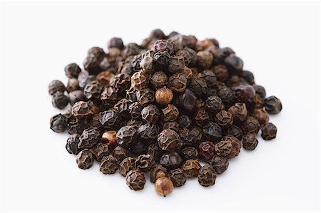 pepper (seasoning) - Black Pepper Stock Photo - Premium Royalty-Free, Code: 622-08007117