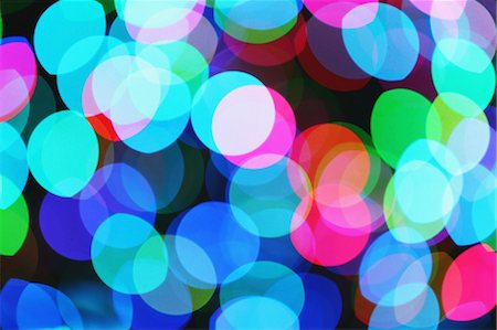 electric abstract - Christmas illuminations Stock Photo - Premium Royalty-Free, Code: 622-08123118