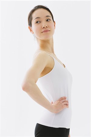 east asian beauty - Japanese female dancer Stock Photo - Premium Royalty-Free, Code: 622-08123495