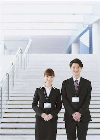 simsearch:622-08482694,k - Japanese business people Fotografie stock - Premium Royalty-Free, Codice: 622-08482535