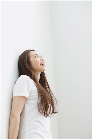 simsearch:622-08542976,k - Young attractive Japanese woman portrait Stock Photo - Premium Royalty-Free, Code: 622-08542982