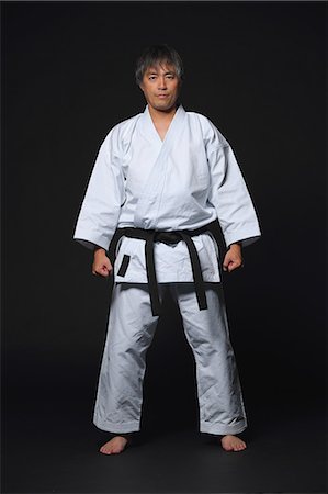 simsearch:622-08839944,k - Japanese karate master Foto de stock - Sin royalties Premium, Código: 622-08839885
